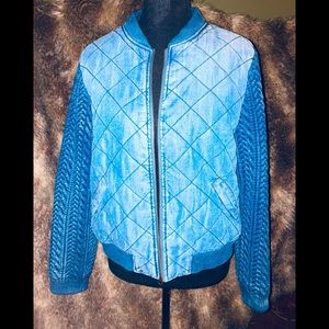 Cloth & Stone lined thick Bomber jacket